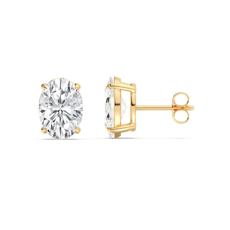 2+2 ct Solitaire Studs