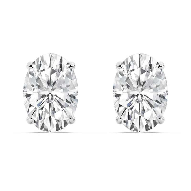 3+3ct Solitaire Studs