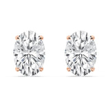 3+3ct Solitaire Studs