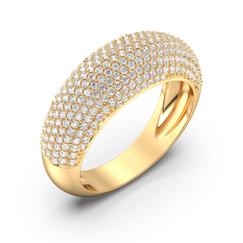 Pavé Diamond Cloud Ring