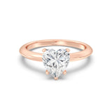 2ct Solitaire Ring Plain Band [1]