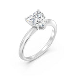 2ct Solitaire Ring Plain Band [1]