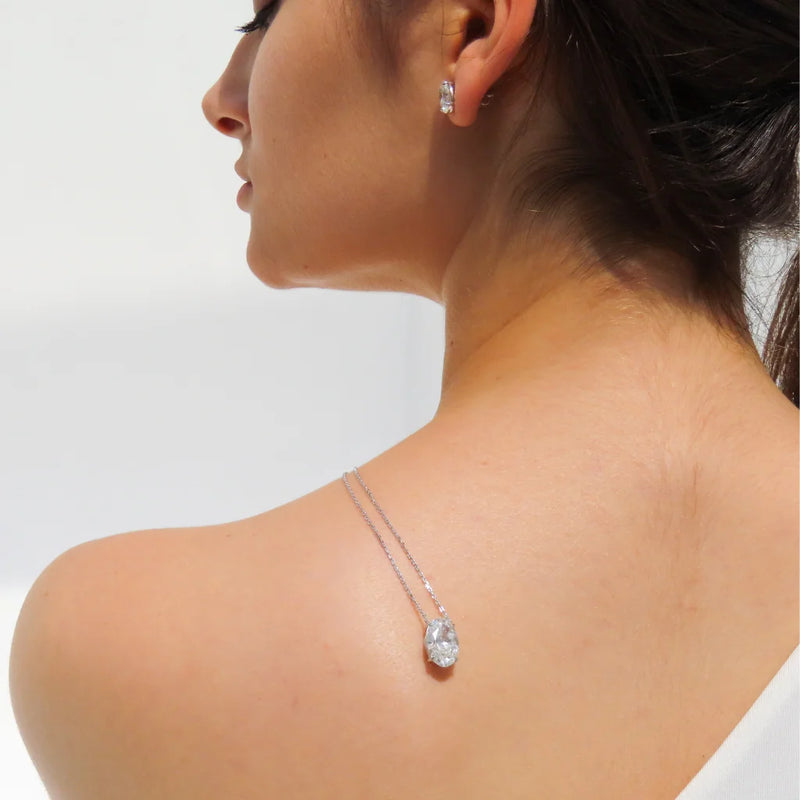 3ct Solitaire Pendant