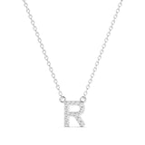 Diamond Initial Necklace