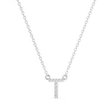 Diamond Initial Necklace