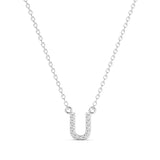 Diamond Initial Necklace