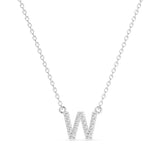 Diamond Initial Necklace