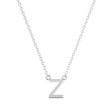 Diamond Initial Necklace