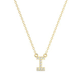 Diamond Initial Necklace