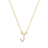 Diamond Initial Necklace