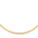 Bezel Single Marquise Necklace