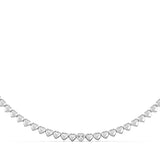 Bezel Single Marquise Necklace