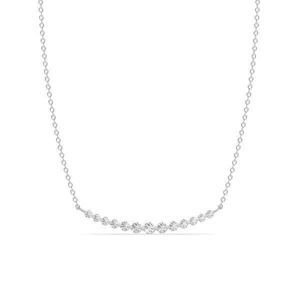 5.0ct Graduating Diamond Necklace