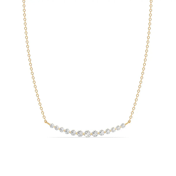 5.0ct Graduating Diamond Necklace