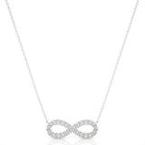  INFINITY DIAMOND PENDANT KAYAA JEWELS WHITE GOLD