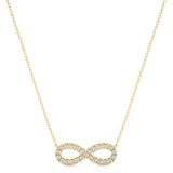  INFINITY DIAMOND PENDANT KAYAA JEWELS YELLOW GOLD