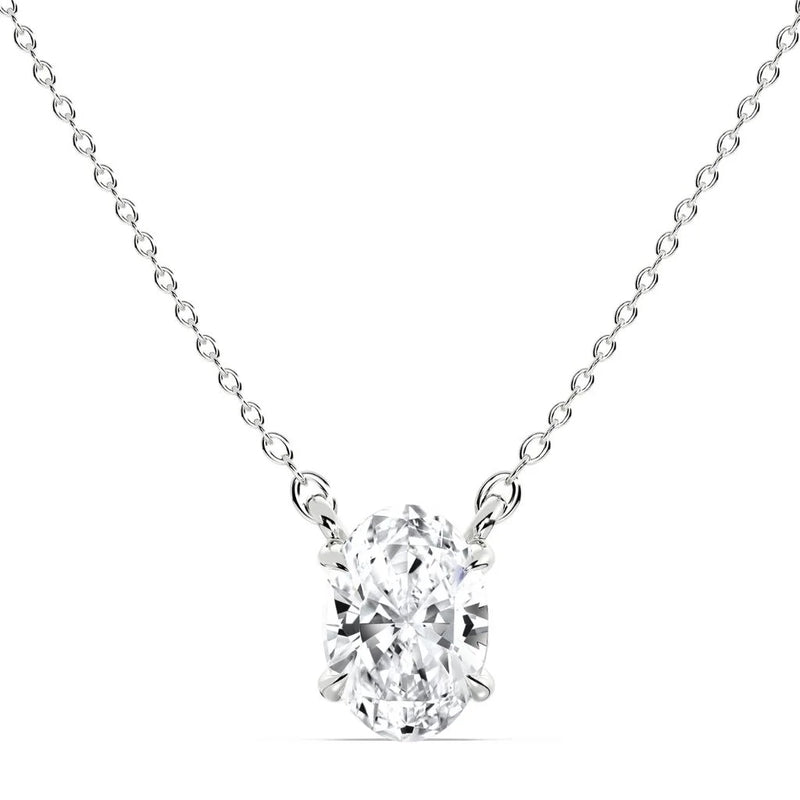 1 ct Solitaire Pendant