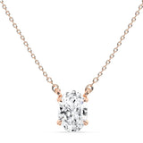 1 ct Solitaire Pendant