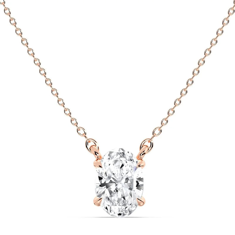 1 ct Solitaire Pendant