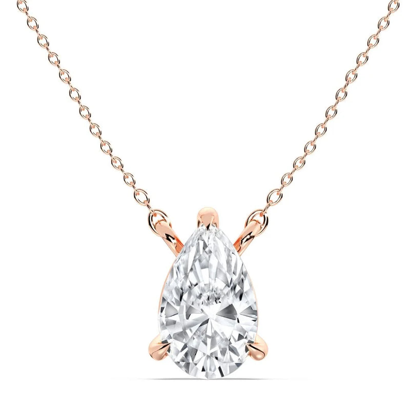 2ct Solitaire Pendant