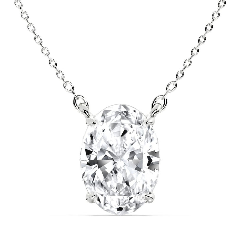 3ct Solitaire Pendant