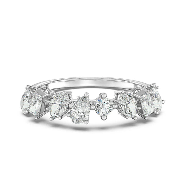 Medium Multi-Shape Eternity Band