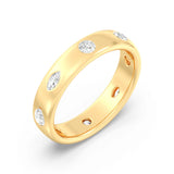 Inlay Mix Diamond Ring