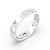 0.80ct Oval Inlay Ring