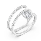 0.50ct Oval Coil Ring