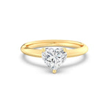 1ct Solitaire Ring Plain Band [1]