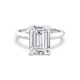 5ct Solitaire Ring Plain Band