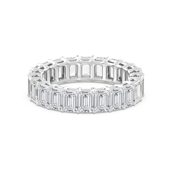 4.40CT Emerald Eternity Band (0.20CT Each Stone)