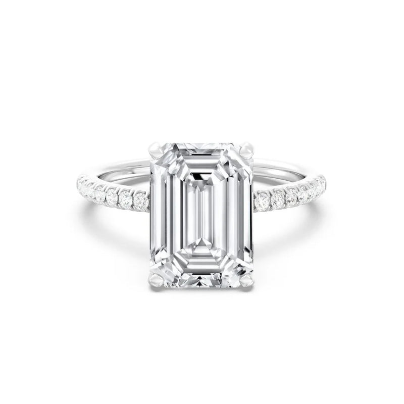 5ct Solitaire Ring Diamond Band