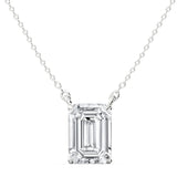 3ct Solitaire Pendant