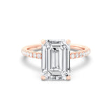 5ct Solitaire Ring Diamond Band