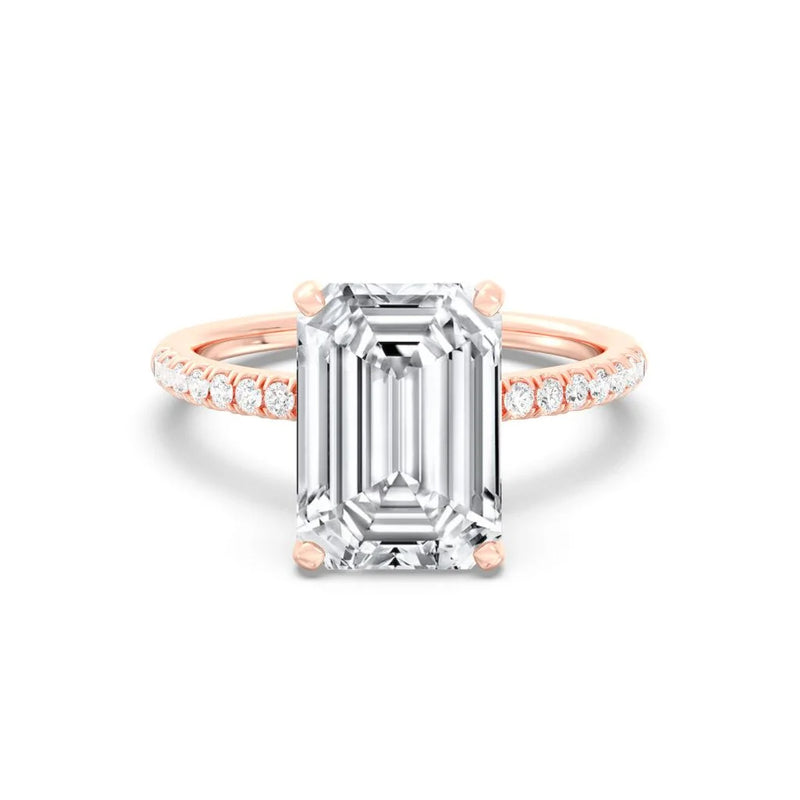 5ct Solitaire Ring Diamond Band