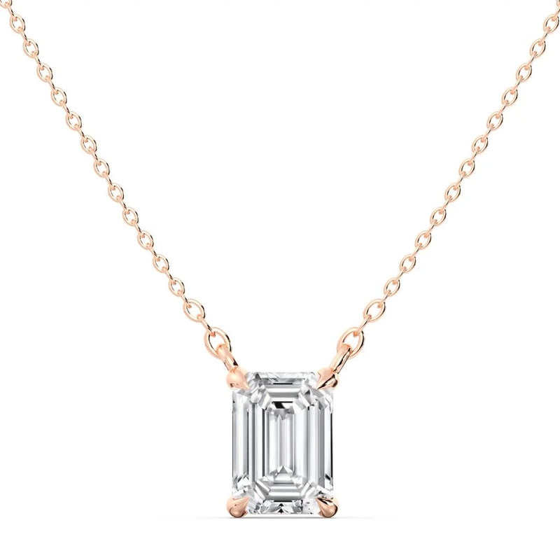 1 ct Solitaire Pendant