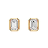 1+1ct Bezel Studs