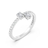 0.40ct Marquise Drop Ring