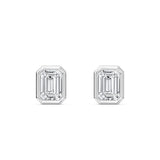 0.50+0.50 ct Bezel Studs