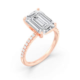 5ct Solitaire Ring Diamond Band