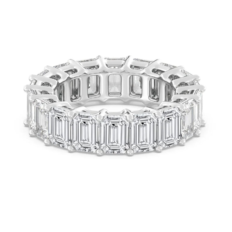 7 CT Round Eternity Band (0.50CT Each Stone)