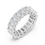 7 CT Round Eternity Band (0.50CT Each Stone)