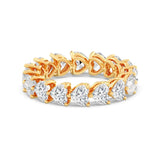 3.60CT Oval Eternity Band (0.20CT Each Stone)