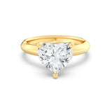 3ct Solitaire Ring Plain Band [1]