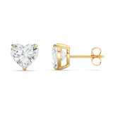 2+2 ct Solitaire Studs