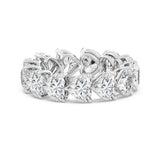 7 CT Round Eternity Band (0.50CT Each Stone) (1)