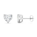 2+2 ct Solitaire Studs