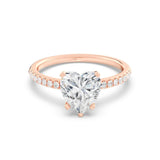 2ct Solitaire Ring Pavé Band (1)