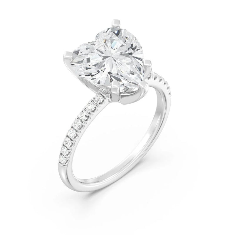 5ct Solitaire Ring Diamond Band